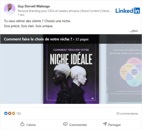 Trouver sa niche idéale